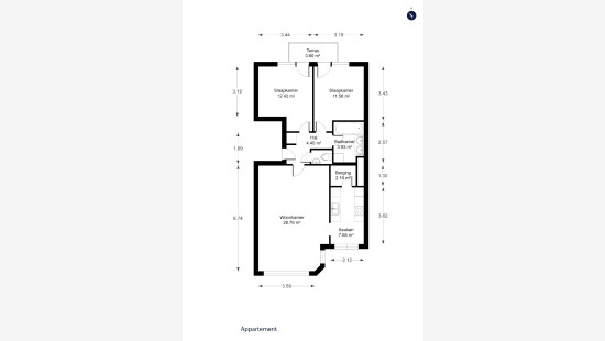 Vlaanderenstraat - 12 - - 1800
