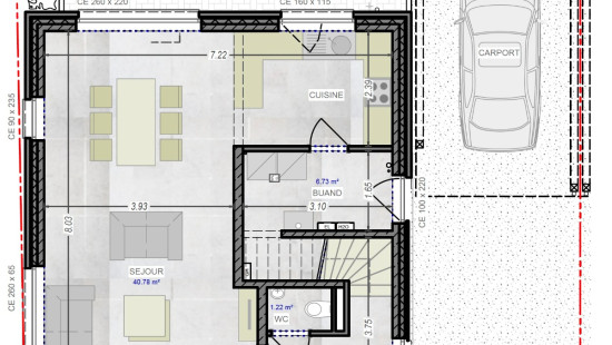 Rue de Samme 80 - LOT 26 - - LOT26 - 1460