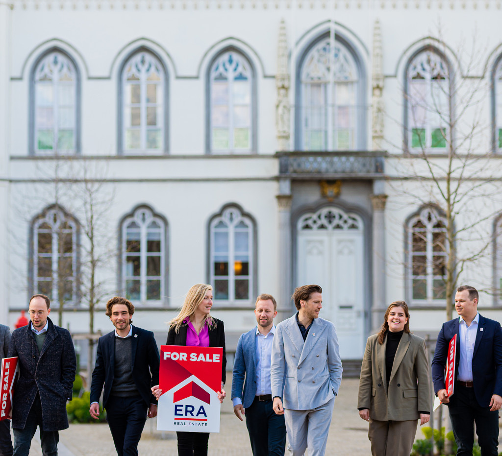 ERA real estate agents in a row