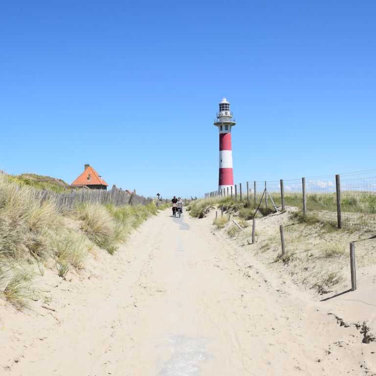 Vuurtoren in Nieuwpoort