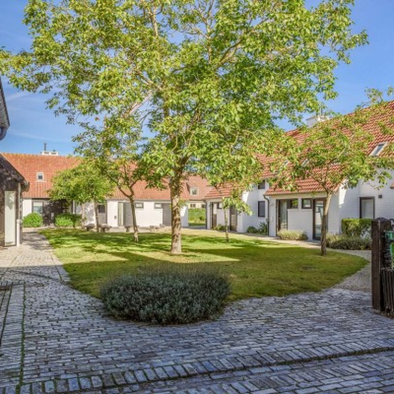 Binnenplaats in domein Ysermonde.